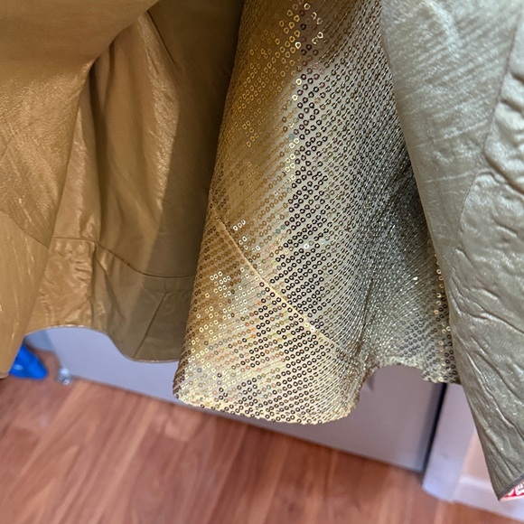 Radiant Yellow and Gold A-Line Lehenga - Picture 12 of 12